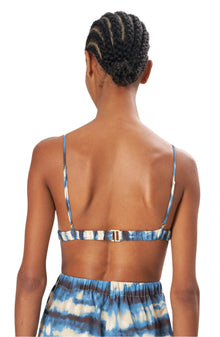 Kara Top | Tie Dye Blue
