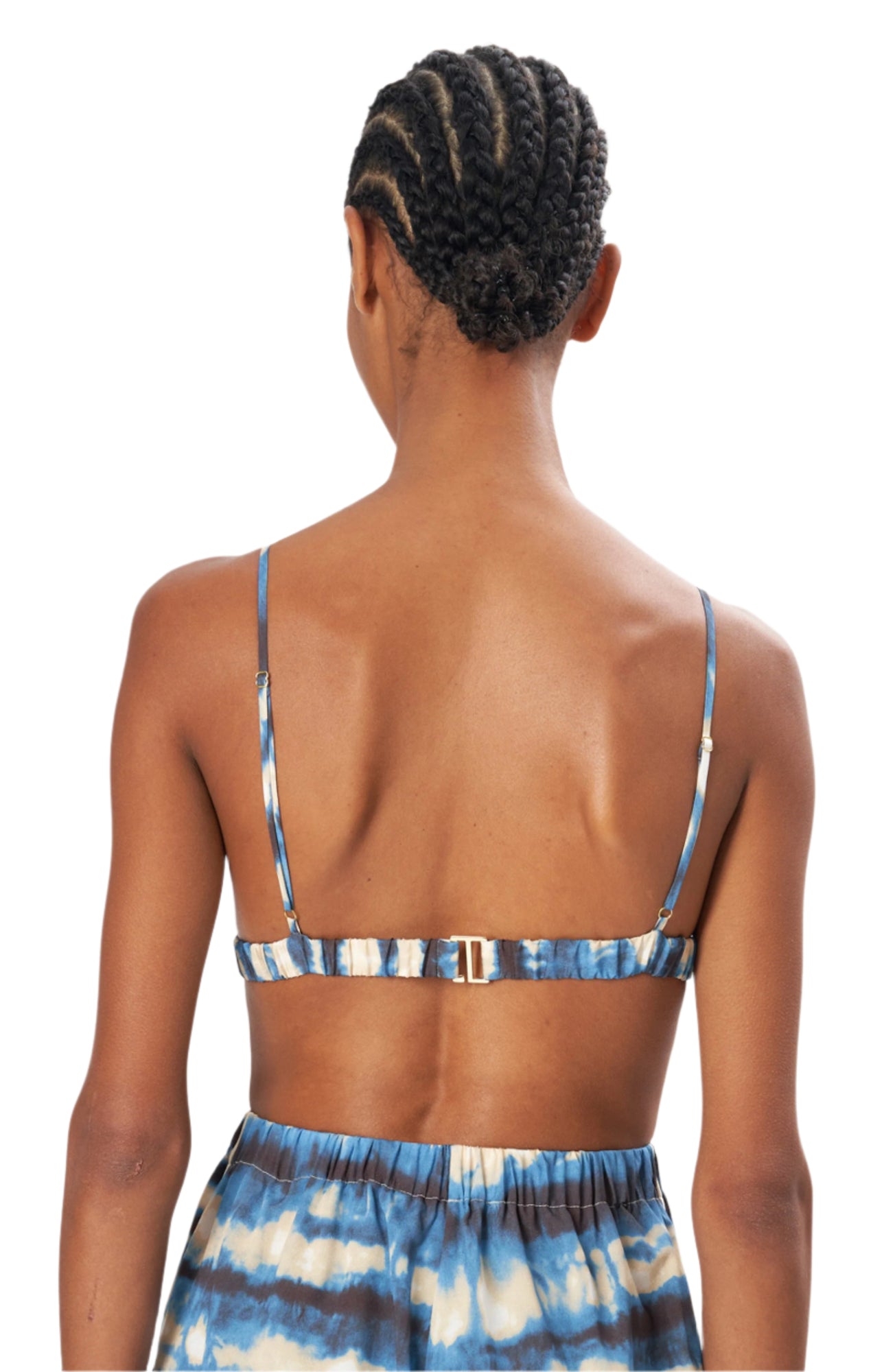 Kara Top | Tie Dye Blue