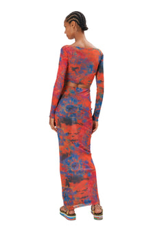 Vera Top | Tie Dye Orange