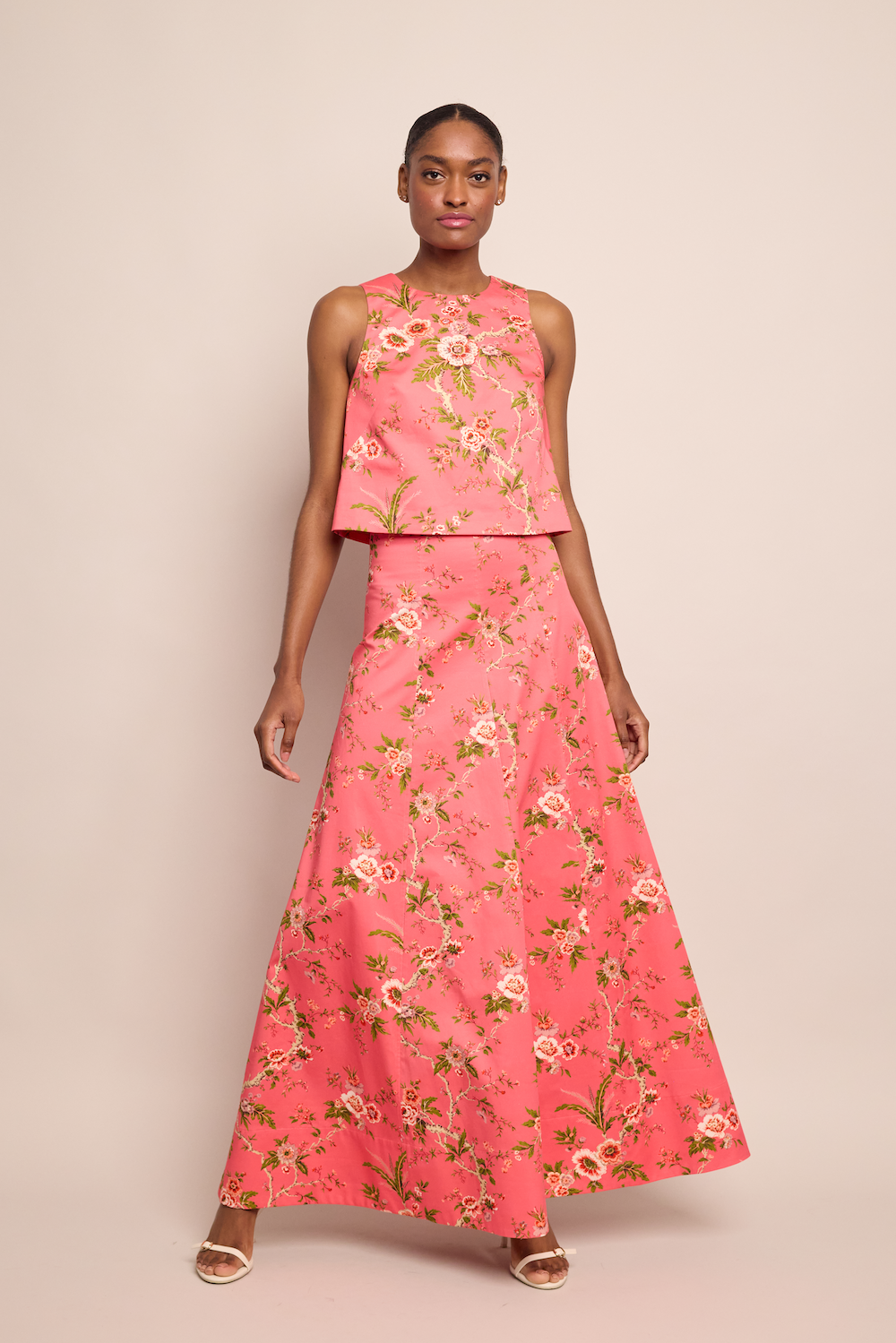 Daphne Skirt | Chintz Guava