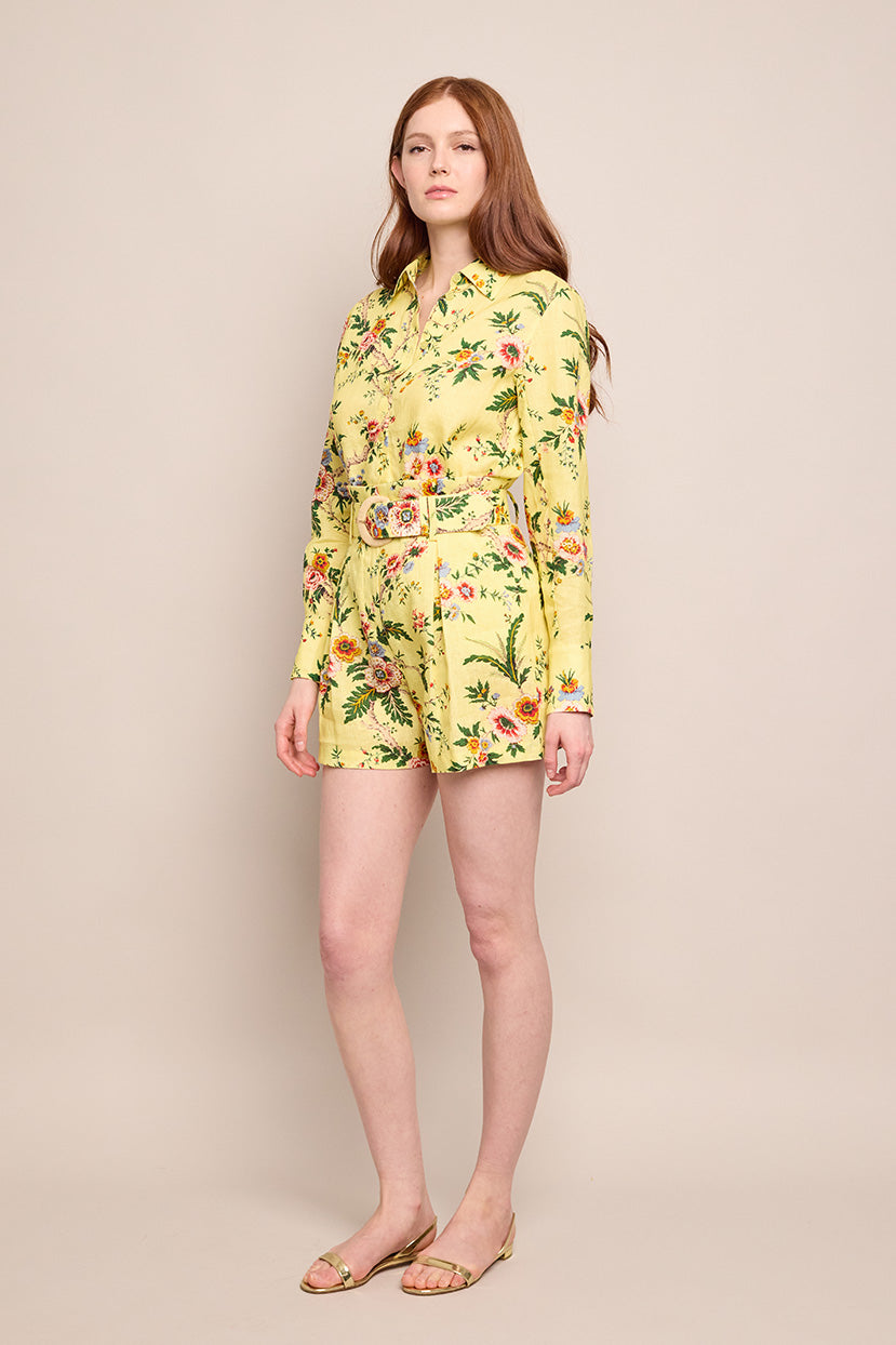 Palmer Shorts | Chintz Yellow