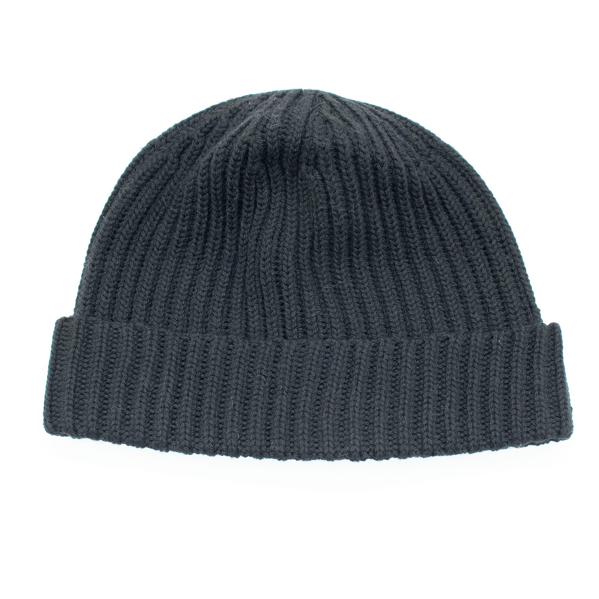 Merino Chunky Beanie | Black