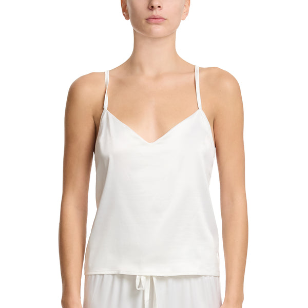 Satin Sleep Cami | Light Ivory