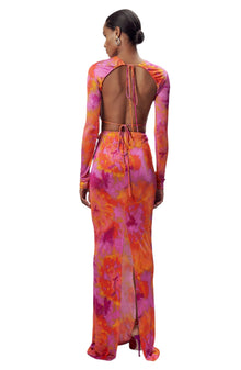 Larissa Skirt | Sunset Tie Dye Pink Multi