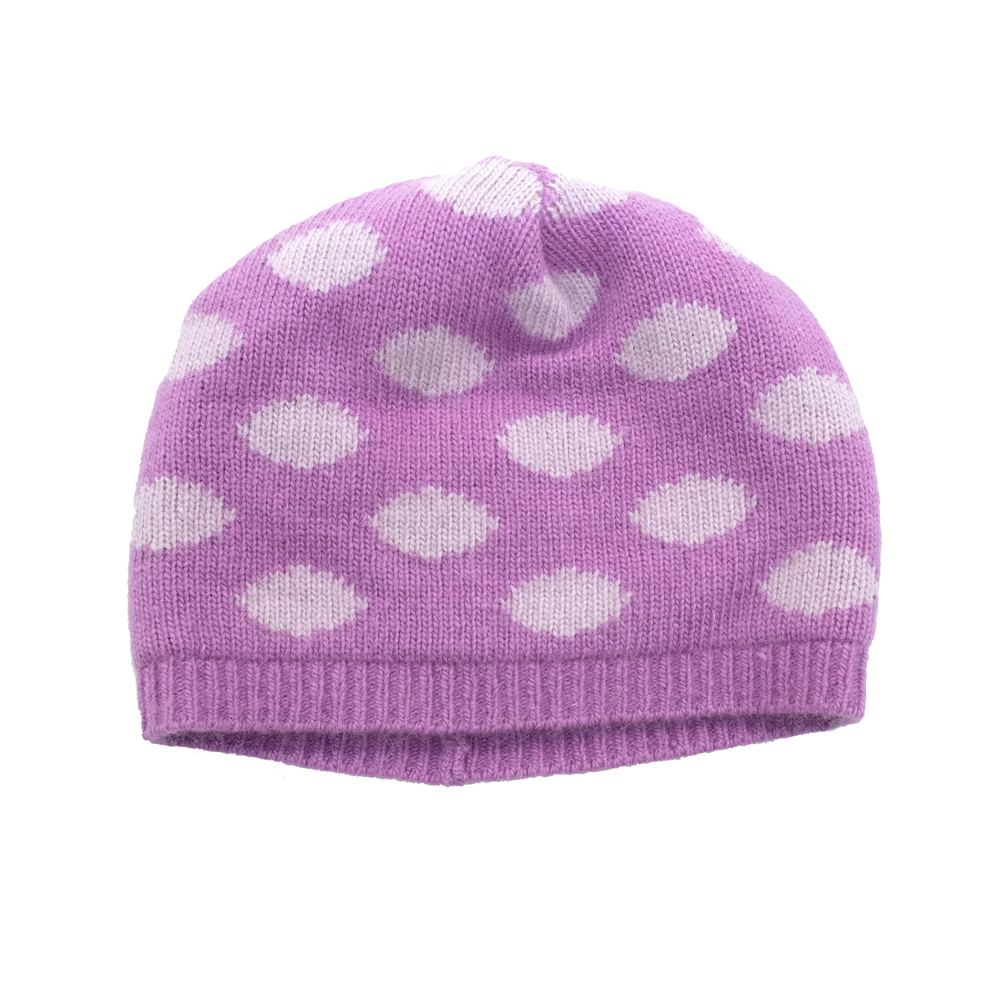 Kids | Polka Dots Hat | Lilac/Wisteria