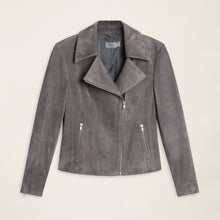 Womens | Lexi Suede Jacket | Washed Grey