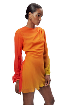 Timbra Dress | Fushcia Multi
