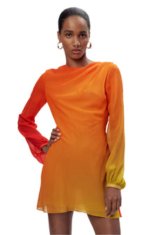Timbra Dress | Fushcia Multi
