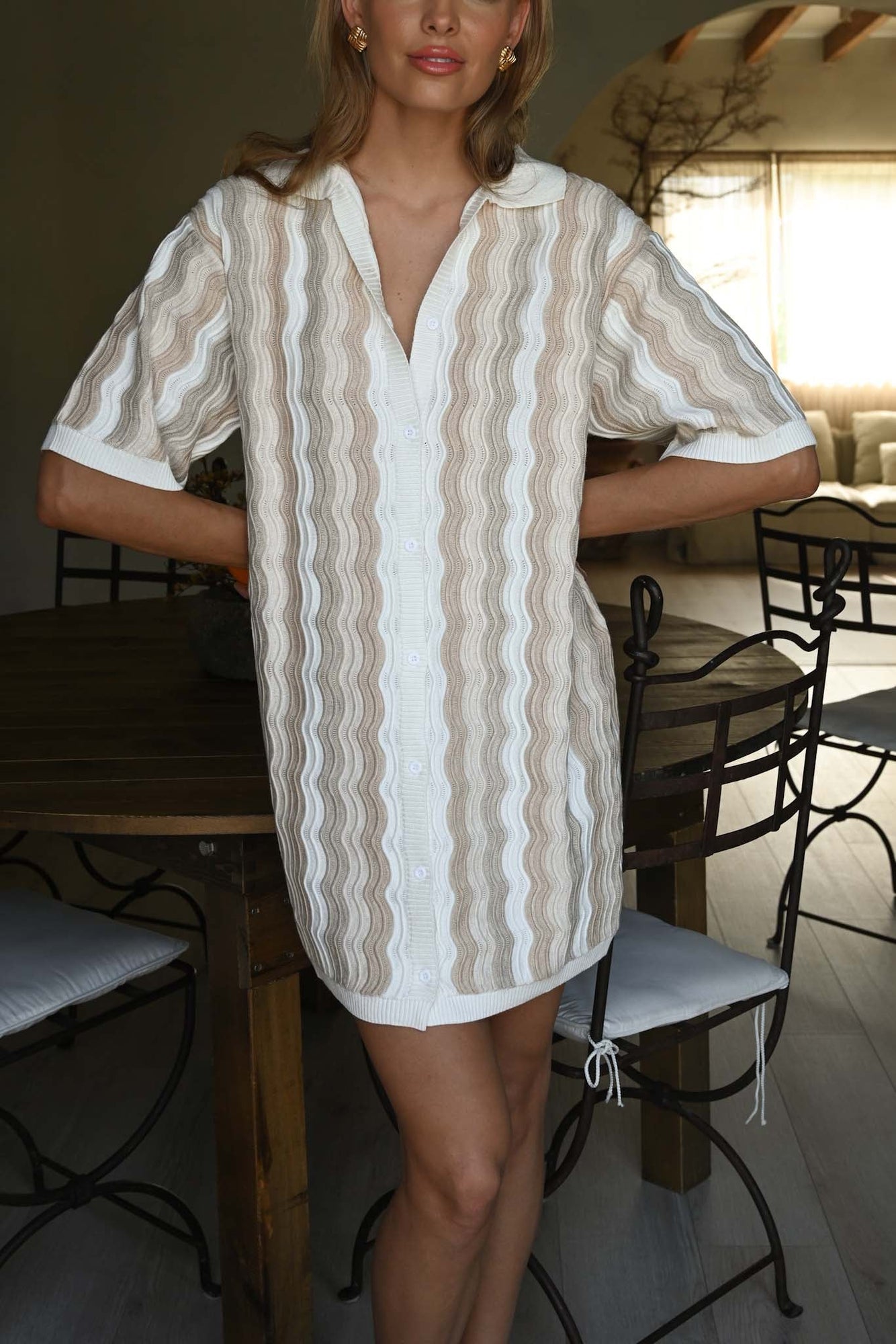 Felix Knit Dress | Neutral