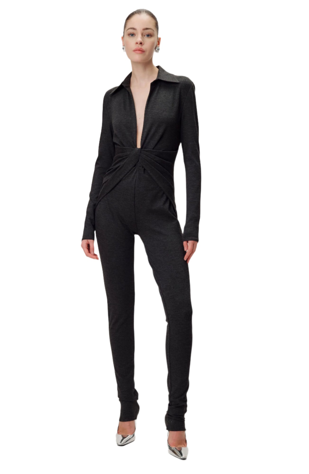 Beco Catsuit | Charcoal