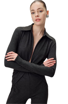 Beco Catsuit | Charcoal