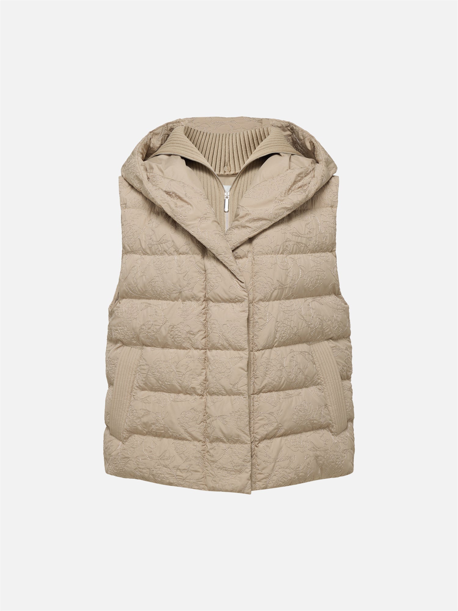 Goose Down Vest | Khaki