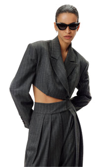 Orlo Blazer | Charcoal