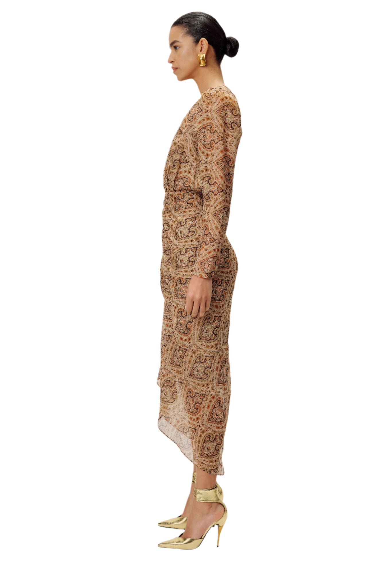 Astrid Dress | Paisley Printed