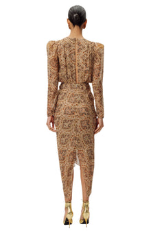 Astrid Dress | Paisley Printed