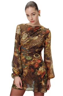 Timbra Dress | Bronze Combo