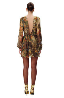 Timbra Dress | Bronze Combo