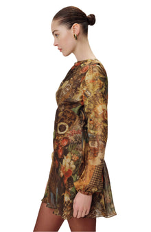 Timbra Dress | Bronze Combo