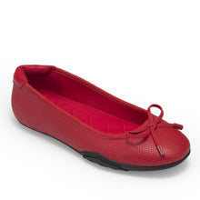 Onyx | Racing Red Perforated Faux Leather