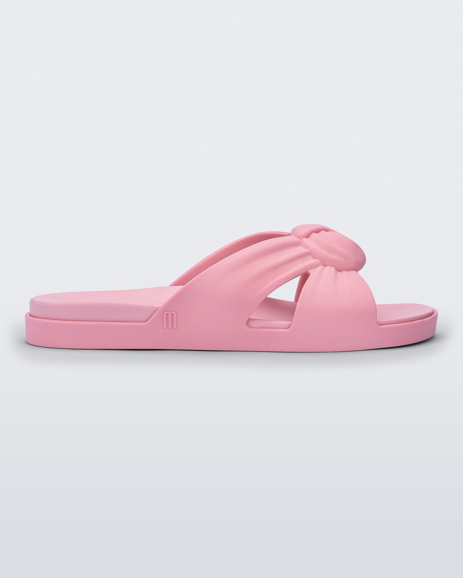 Melissa Plush Slide | Pink/Pink