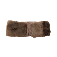 Faux Fur Headband | Brown