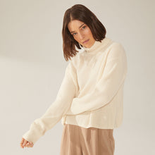 Womens | Ellie Chunky Cashmere Turtleneck | Ivory