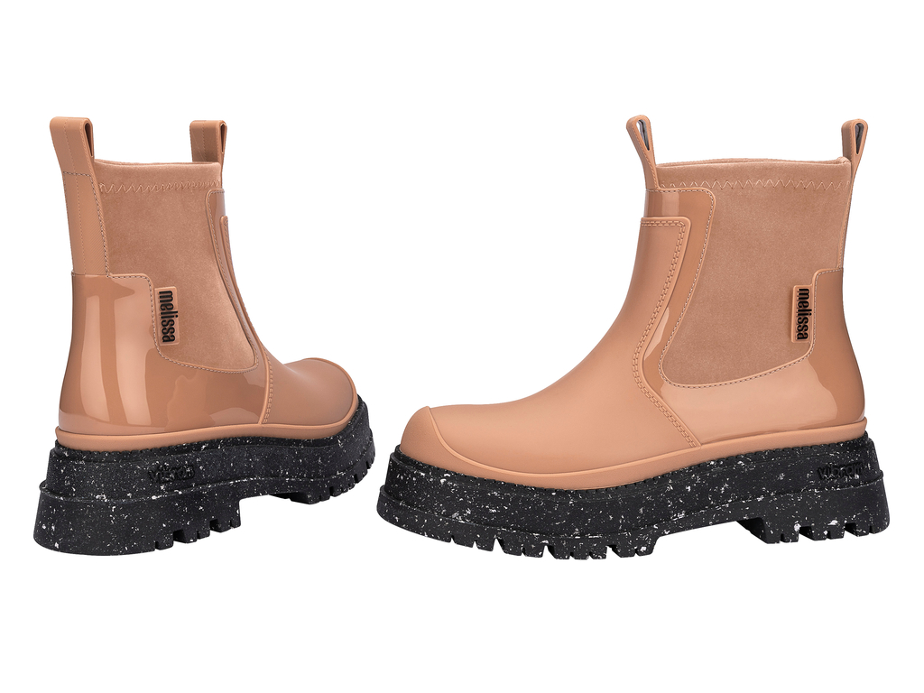 Melissa Drip Boot | Brown/Black