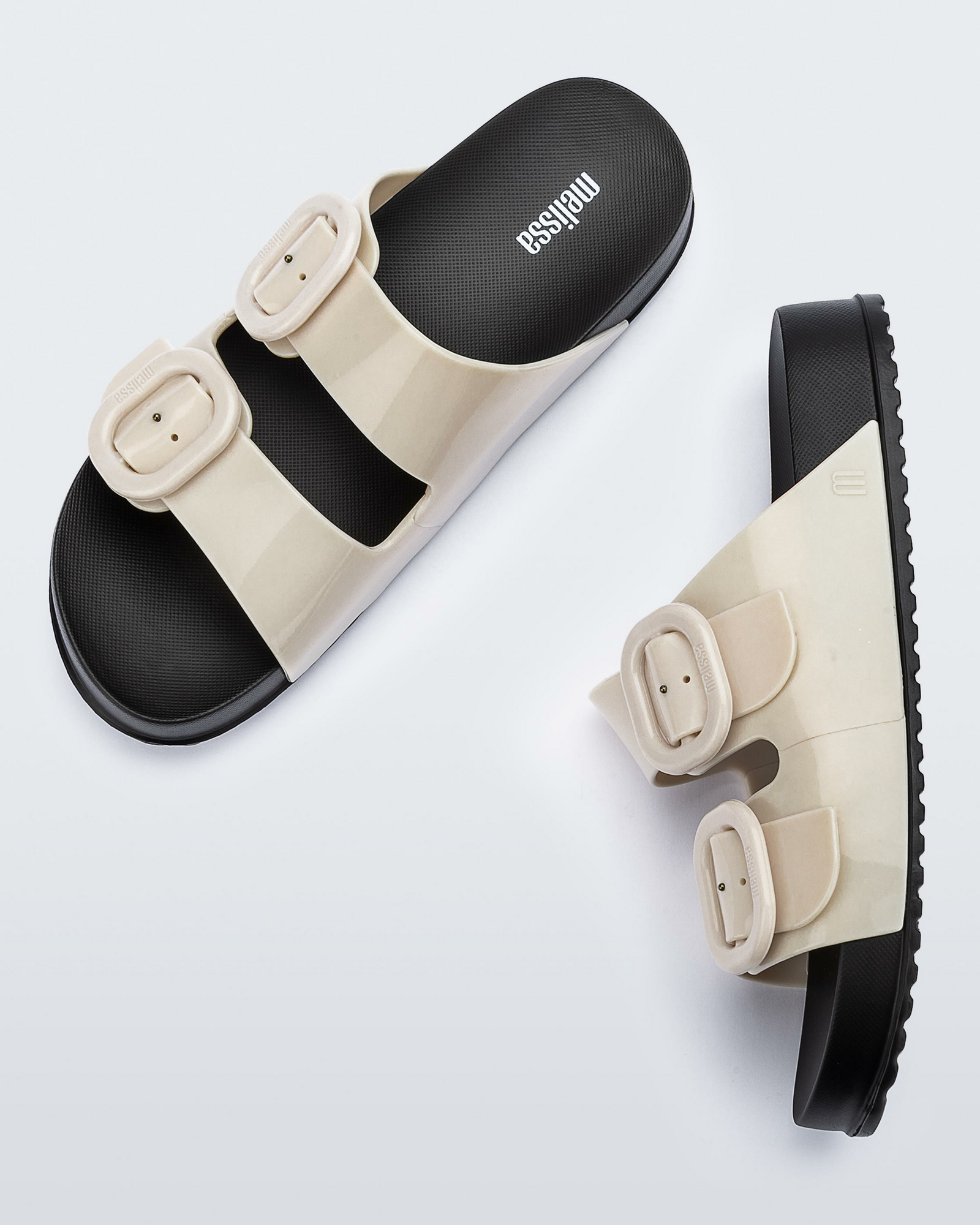 Cozy Slide | Black/Beige