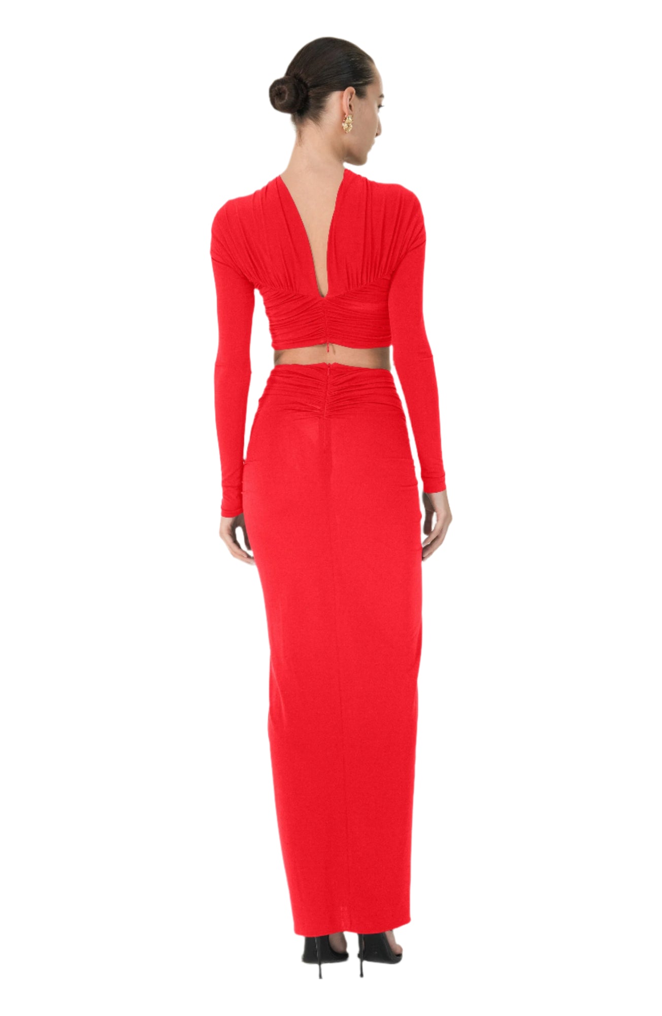 Chase Skirt | Scarlet