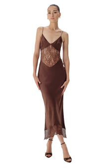 Drew Dress | Dark Chocolate
