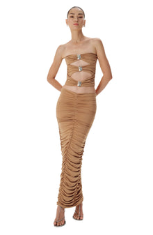 Roma Skirt | Tan