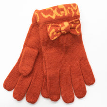 Kids | Hat And Gloves Set | Orange