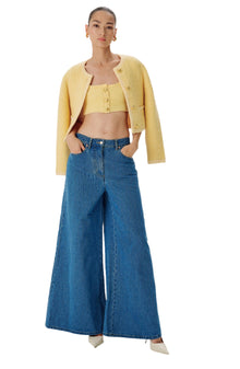 Ronnys 70s Flare Pant | Indigo Wash
