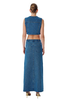 Makena Skirt | Indigo Wash