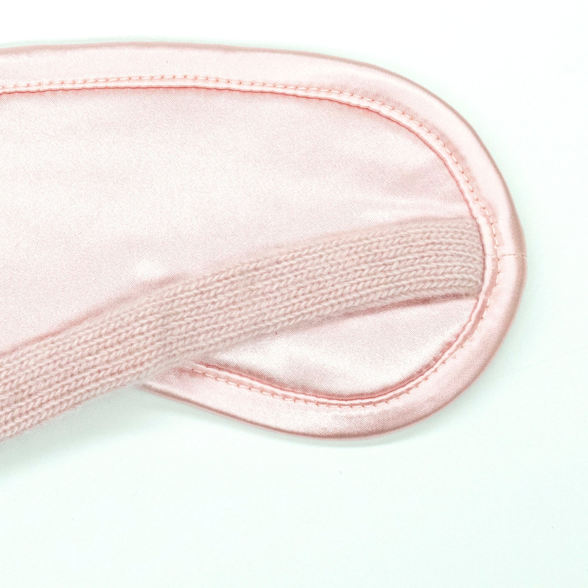 Womens | Cashmere Eyemask | Baby Pink