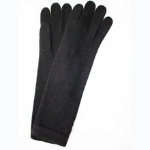 Womens | 13in Cashmere Gloves | Black
