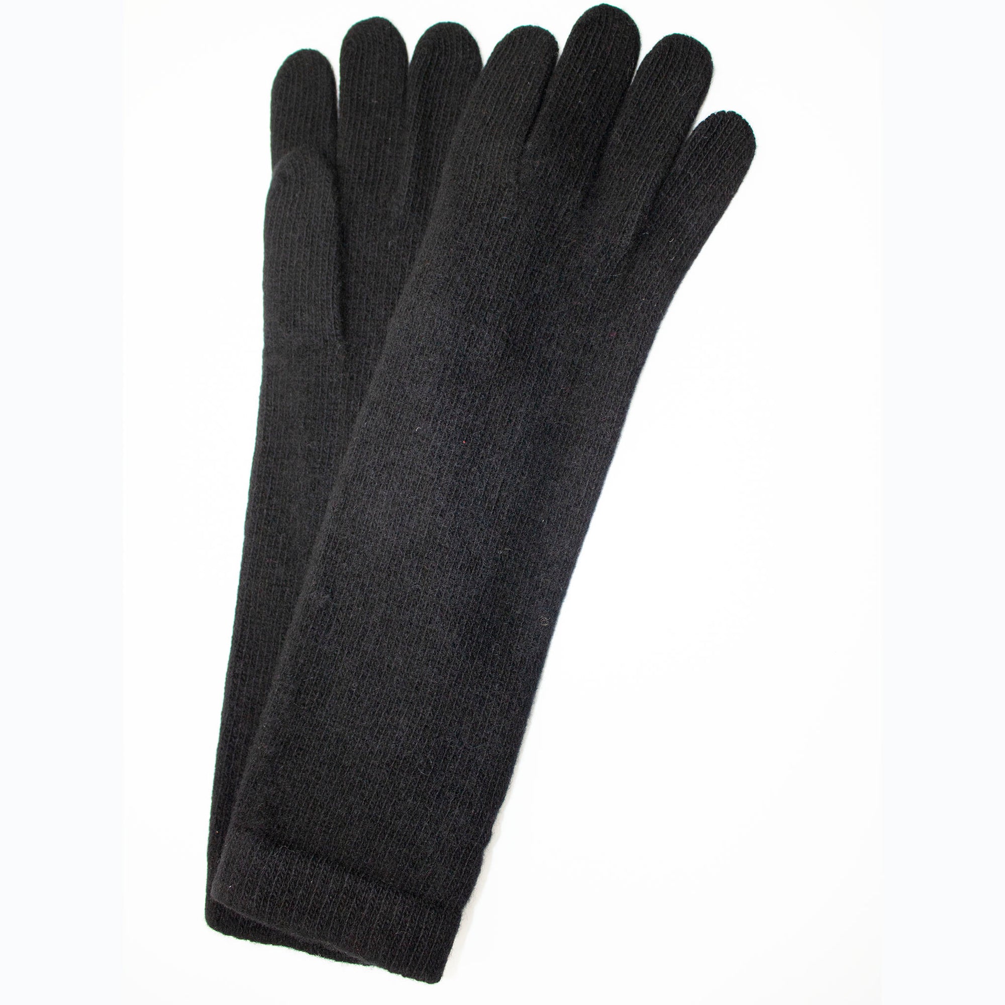 Womens | 13in Cashmere Gloves | Black