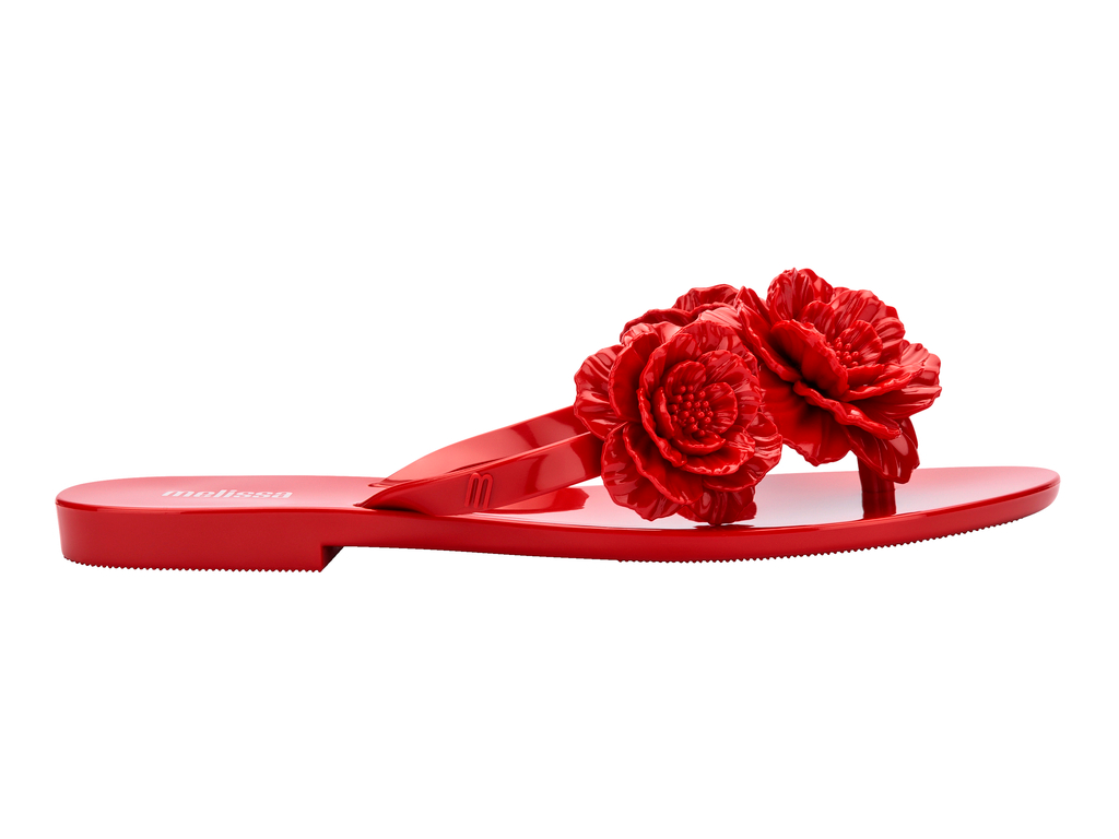 Harmonic Springtime Flip Flop | Red