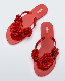 Harmonic Springtime Flip Flop | Red