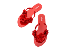 Harmonic Springtime Flip Flop | Red