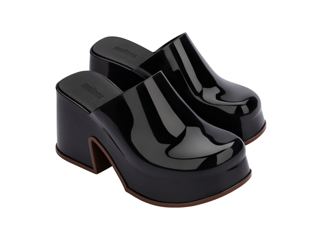 Mia Heel | Black/Brown