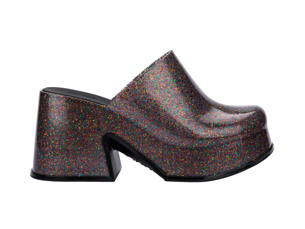 Mia Heel | Mixed Glitter Glass