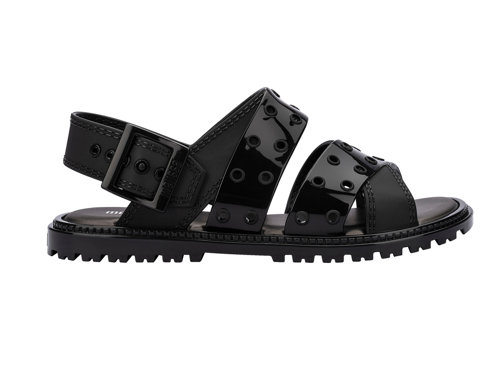 Melissa Lock Sandal | Black