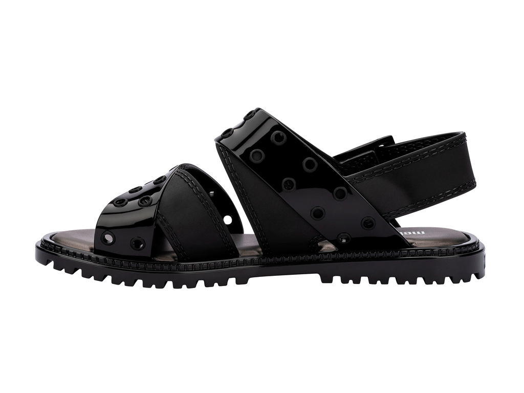 Melissa Lock Sandal | Black