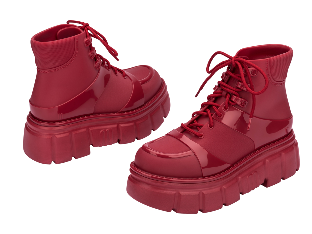 Melissa Rebel Boot | Red
