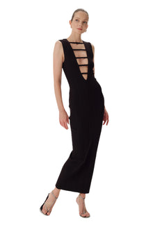 Opal Knit Dress | Jet Black