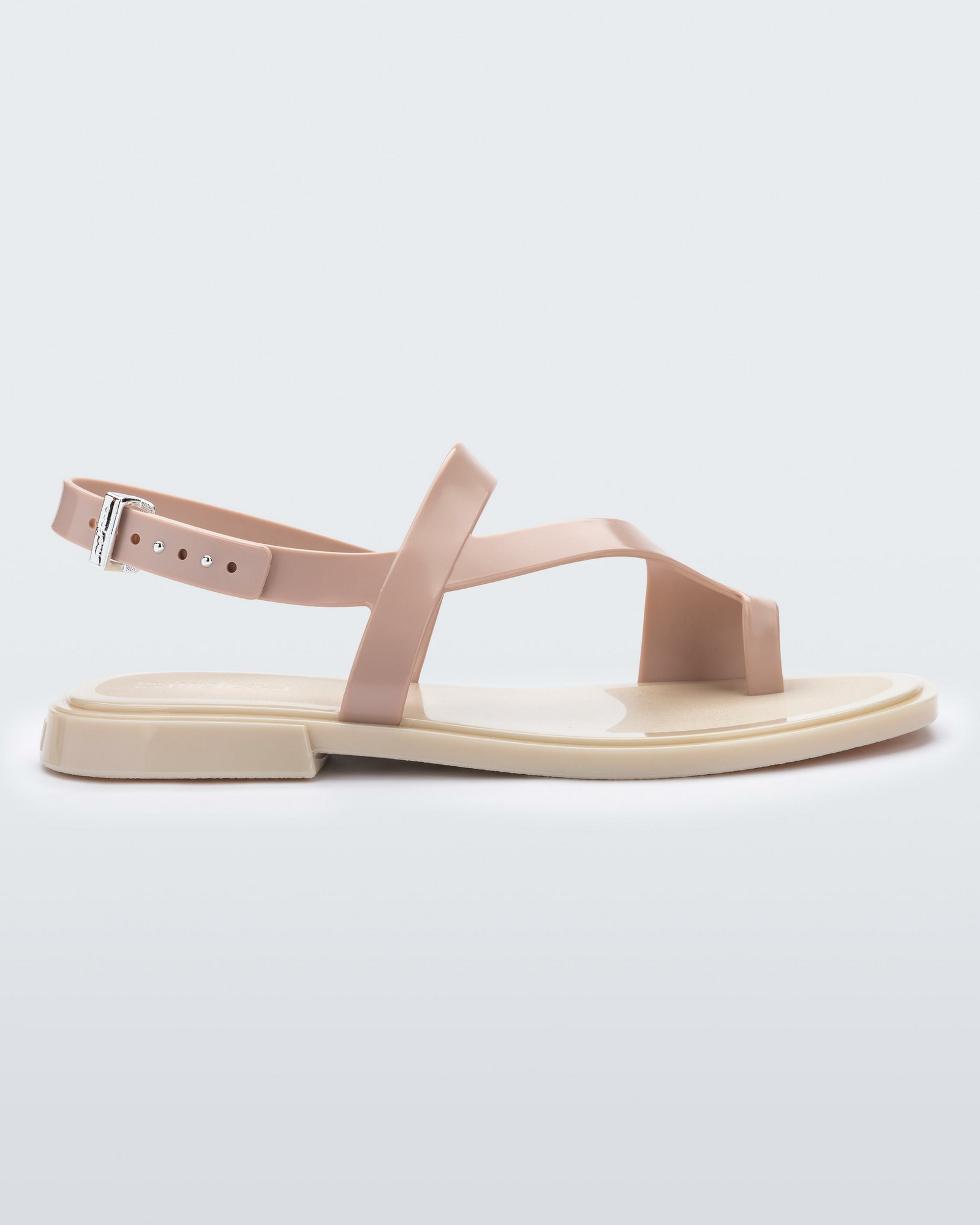 Cassie Sandal | Beige/Pink