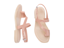 Cassie Sandal | Beige/Pink