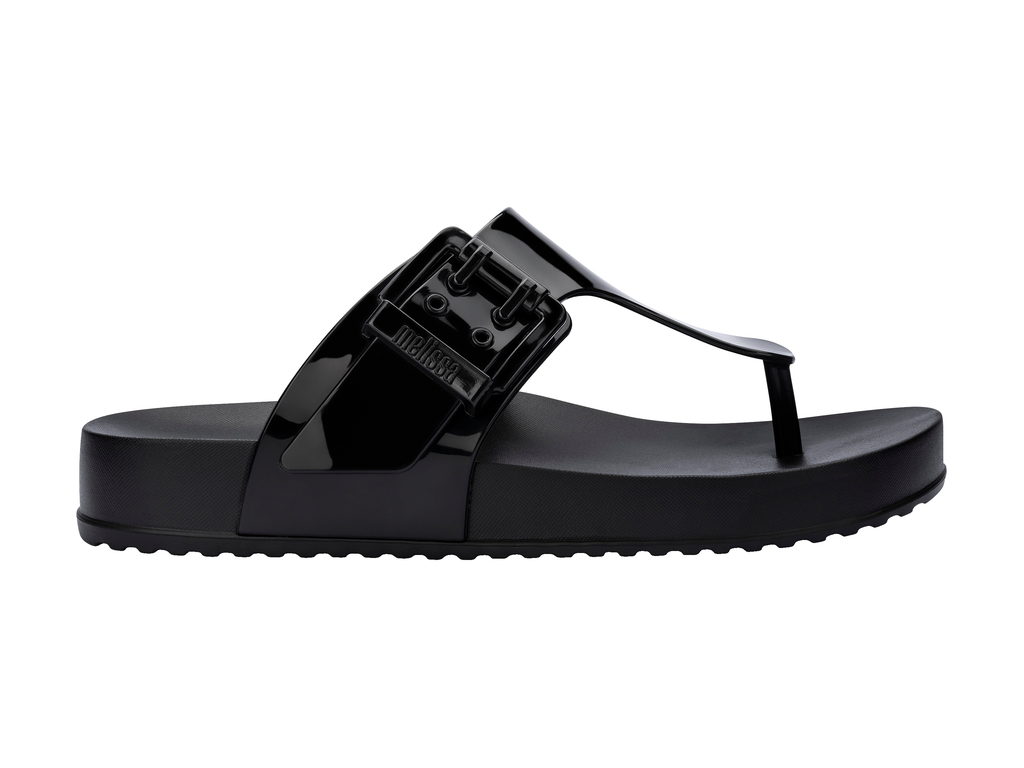 Melissa Cozy Flip Flop | Black