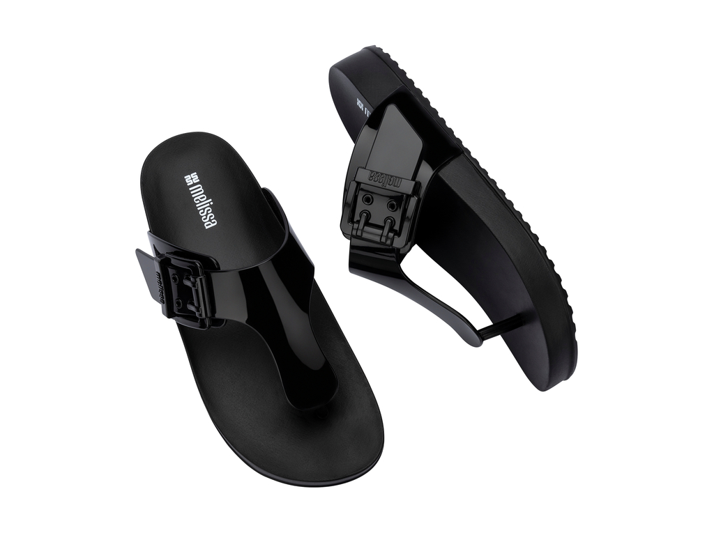 Melissa Cozy Flip Flop | Black